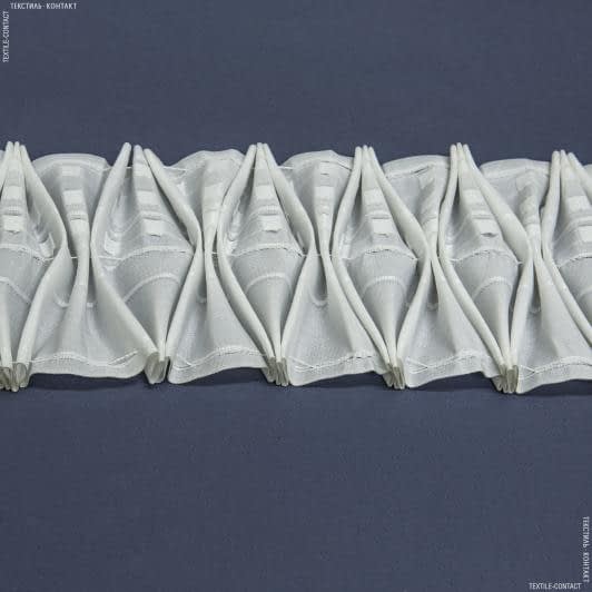 Ткани для декора - Тесьма шторная Соты 2-ая складка матовая КС-1:3 170мм±0.5мм/50м