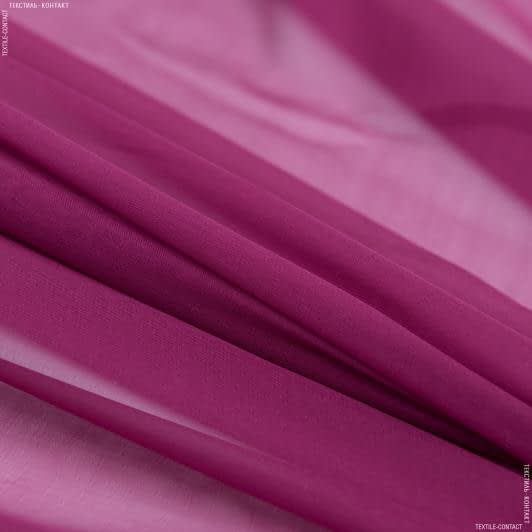 Ткани для бальных танцев - Шифон-шелк натуральный светло-бордовый