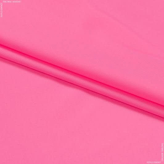 Ткани для юбок - Бифлекс ярко-розовый