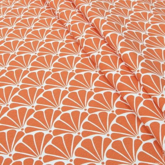 Ткани для римских штор - Декоративная ткань Арена Каракола оранжевый