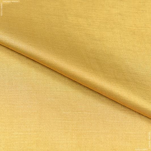 Ткани атлас/сатин - Костюмный сатин VALIEZ темно-желтый