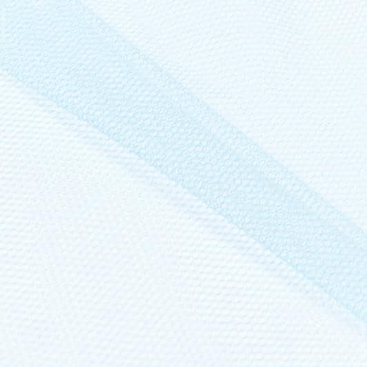Ткани для одежды - Фатин жесткий светло-голубой