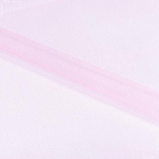 Ткани для блузок - Фатин блестящий розовый