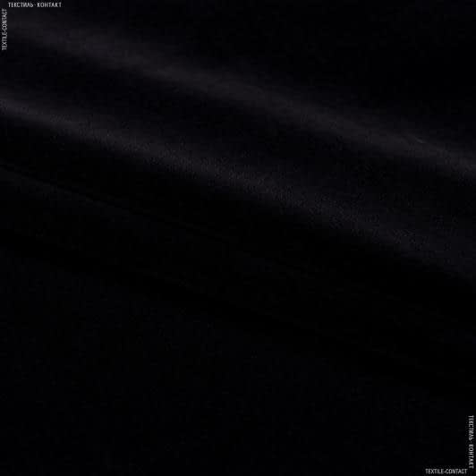 Ткани horeca - Велюр Асколи с огнеупорной пропиткой черный СТОК