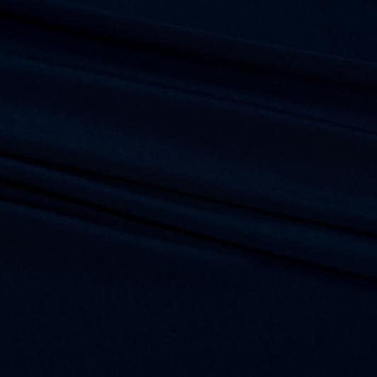 Ткани для декора - Костюмный мокрый шелк темно-синий