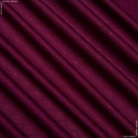 Ткани атлас/сатин - Ткань для скатертей Тиса бордовая