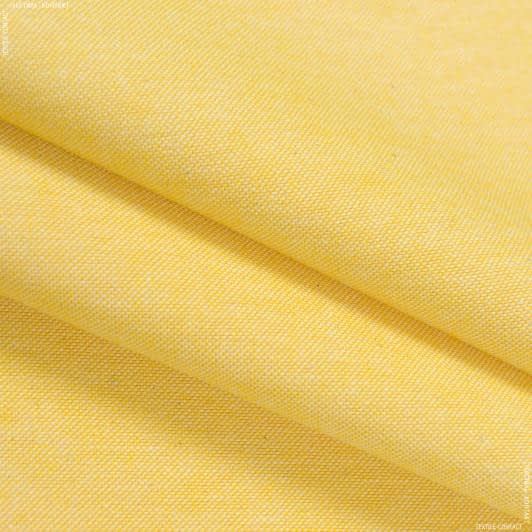 Ткани для столового белья - Декоративная ткань Нова  меланж св.желтая