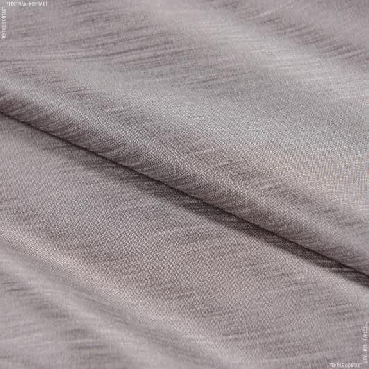 Ткани для блузок - Тафта меланж розово-серая