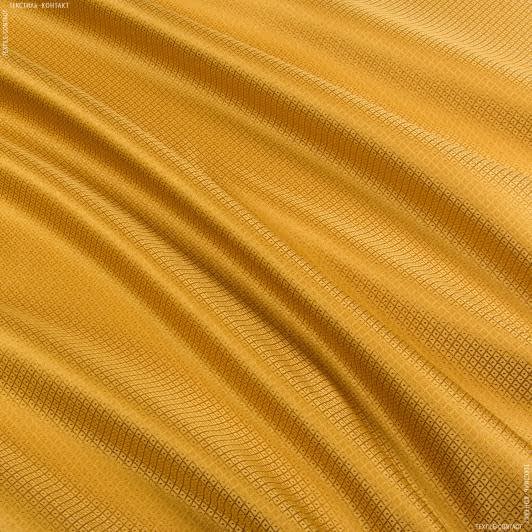 Тканини портьєрні тканини - Портьєрна тканина Нурі ромбик золото