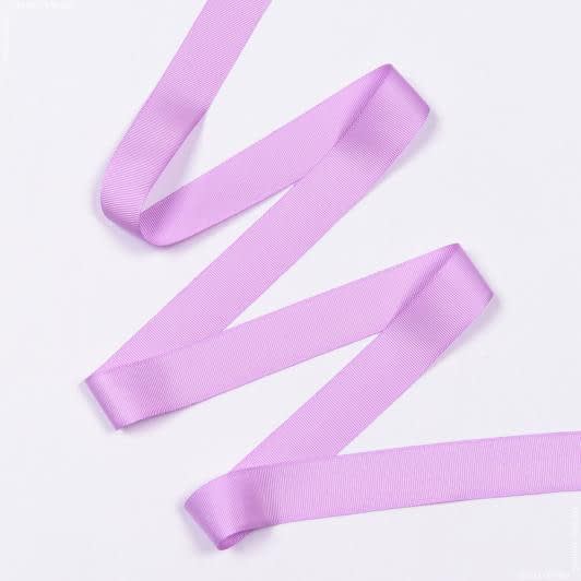 Ткани фурнитура для декора - Репсовая лента Грогрен  цвет мальва 30 мм