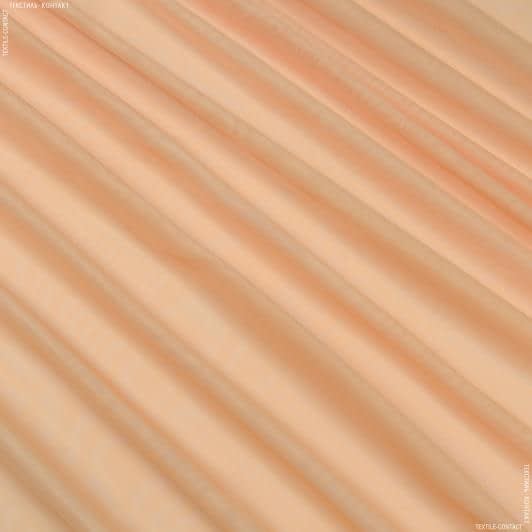 Ткани вуаль - Тюль вуаль цвет персик