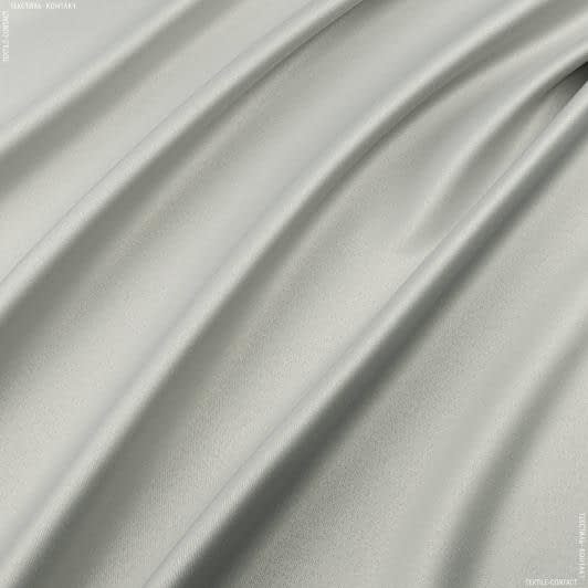 Ткани портьерные ткани - Декоративный атлас Дека св.серый