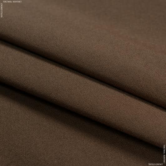Ткани для римских штор - Декоративная ткань Канзас коричневый