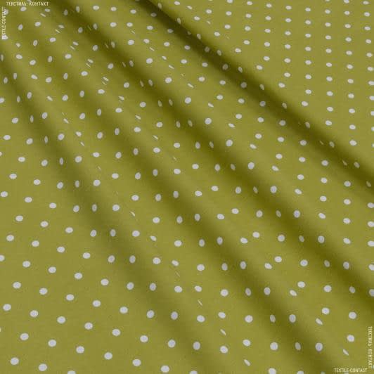 Тканини для слінгу - Декоративна тканина Севілла горох колір гороховий