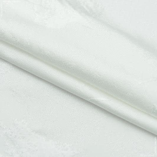 Ткани для декора - Жаккард Деревья белый
