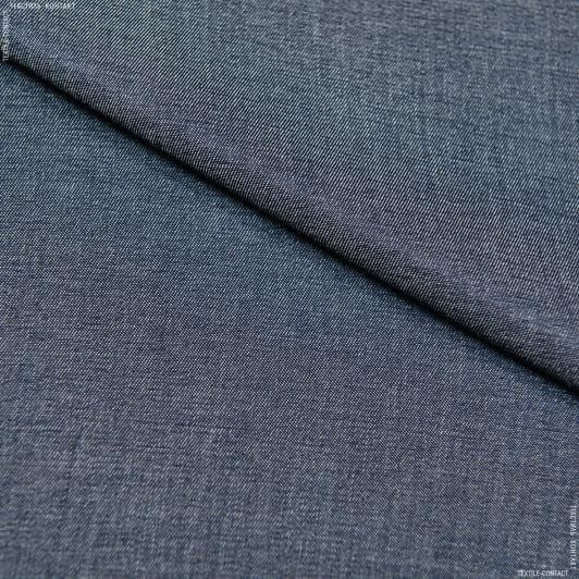Ткани для блузок - Сорочечная джинс кобальтовая