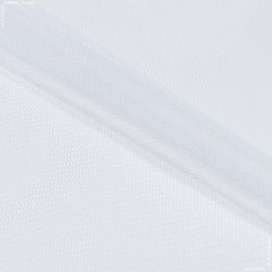 Ткани для блузок - Фатин жесткий белый