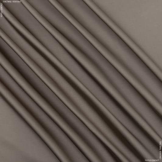 Ткани для римских штор - Декоративный сатин Браво сизо-серый
