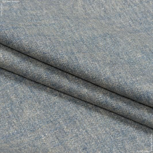Ткани для декора - Декоративная ткань Танами беж синий