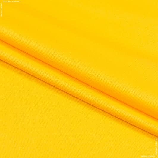 Ткани для спортивной одежды - Микро лакоста желтая