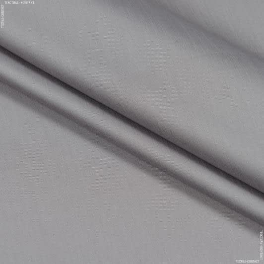 Ткани для тильд - Сатин Шантарель (экокотон) серый