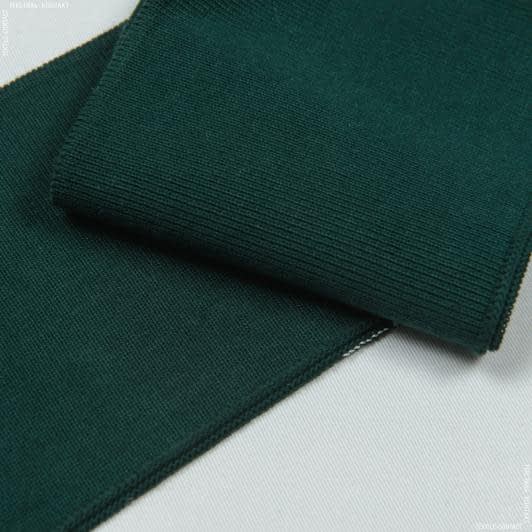 Ткани все ткани - Воротник-манжет темно-зеленый 40см*11см