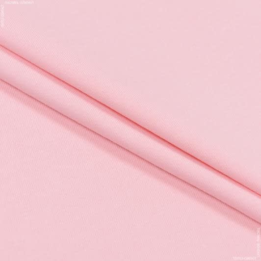 Ткани для юбок - Футер-стрейч двухнитка розовый