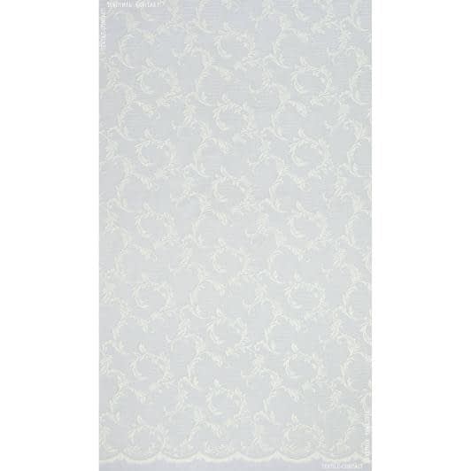 Ткани для декора - Гардинное полотно / гипюр Прима молочный