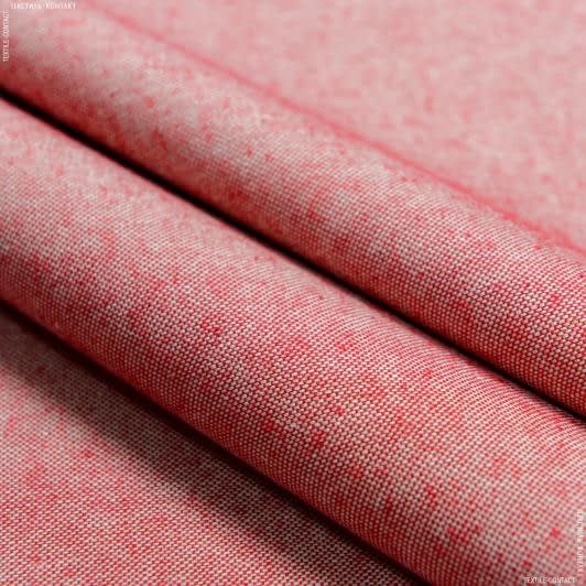 Ткани horeca - Декоративная ткань Нова меланж цвет вишня