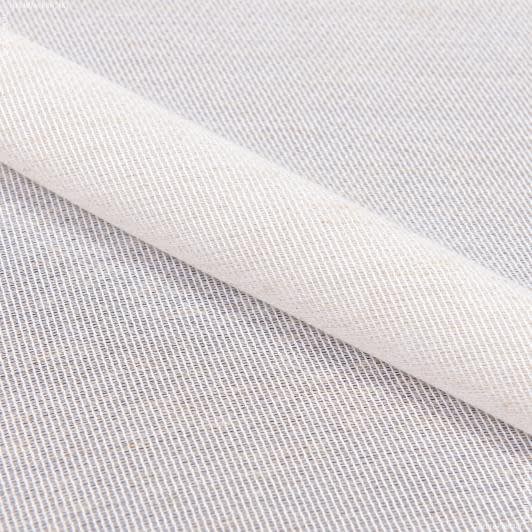 Ткани для римских штор - Тюль сетка Бона цвет под натуральный с утяжелителем