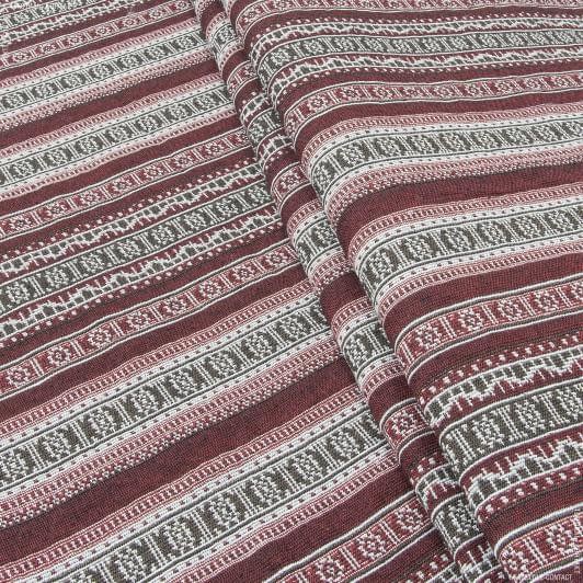 Ткани для декора - Гобелен Воля бордо, т.коричневый