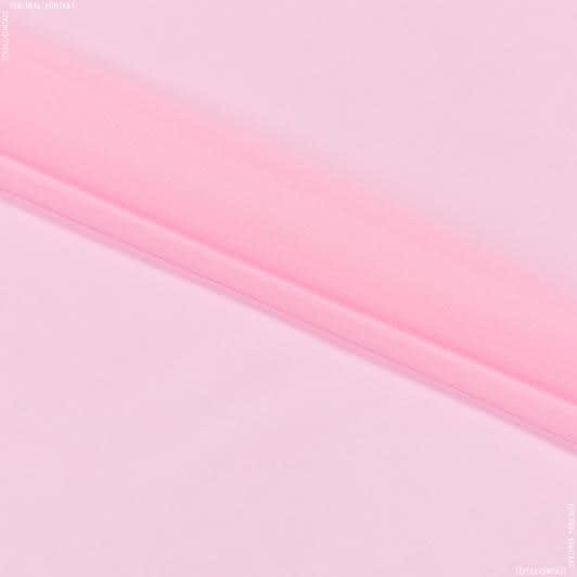 Тканини для рукоділля - Шифон мульті світло-рожевий