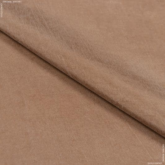 Ткани для блузок - Плательная Джоана лиоцелл светло-коричневая