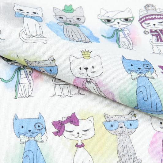 Ткани все ткани - Декоративная ткань лонета Коты