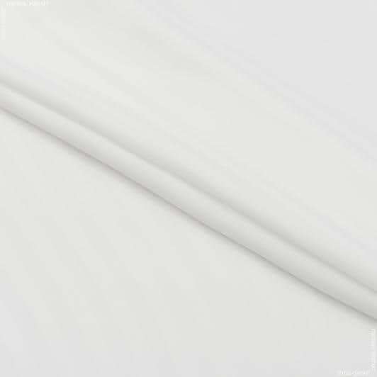 Ткани для блузок - Блузочная сатин жаккард белая