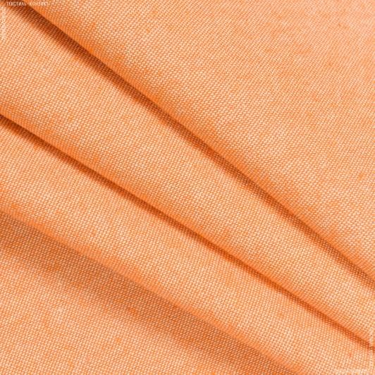 Ткани horeca - Декоративная ткань Нова меланж оранжевая