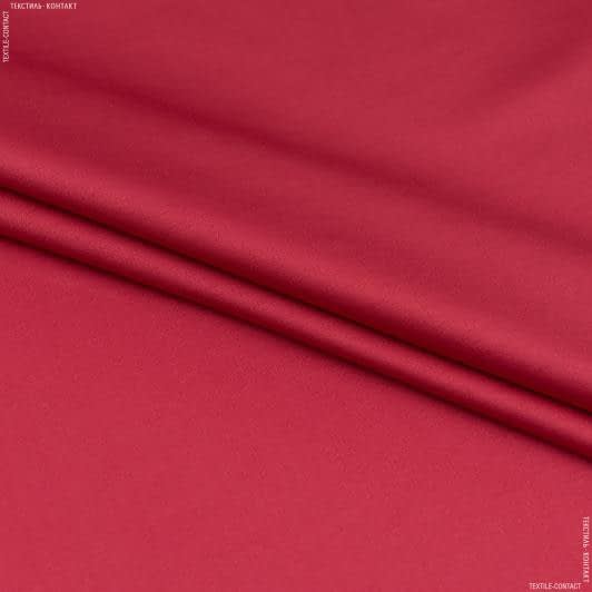 Ткани атлас/сатин - Декоративный сатин Пандора красный