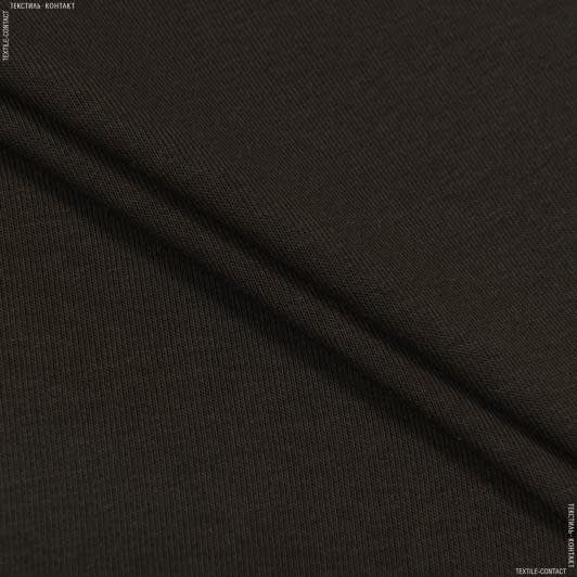 Тканини для спортивного одягу - Футер трьохнитка петля коричневий
