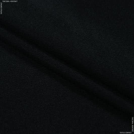 Ткани для рукоделия - Полотно трикотажное черное