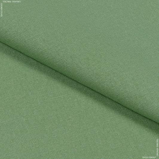 Ткани horeca - Декоративный Лен цвет зеленая оливка