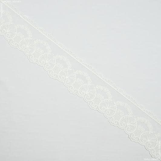 Ткани для декора - Декоративное кружево Дания цвет молочный 10 см
