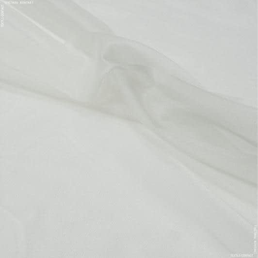 Ткани для декора - Тюль микросетка Блеск цвет крем с утяжелителем
