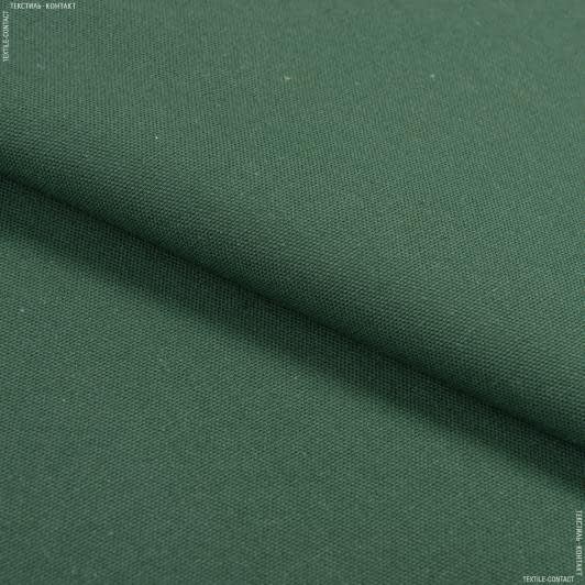 Тканини для столової білизни - Напівпанама ТКч гладкофарбована колір зелений