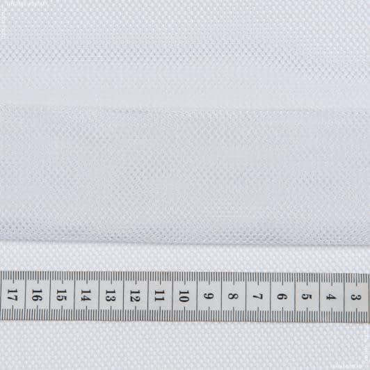 Ткани для спортивной одежды - Сетка мелкая бело-молочная