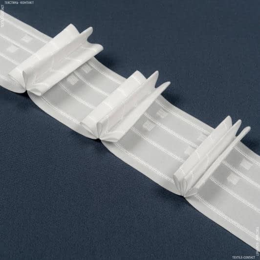 Ткани фурнитура для декора - Тесьма шторная Три складки матовая КС-1:2.5 100м±0.5мм/100м