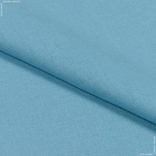Ткани все ткани - Декоративный Лен голубой