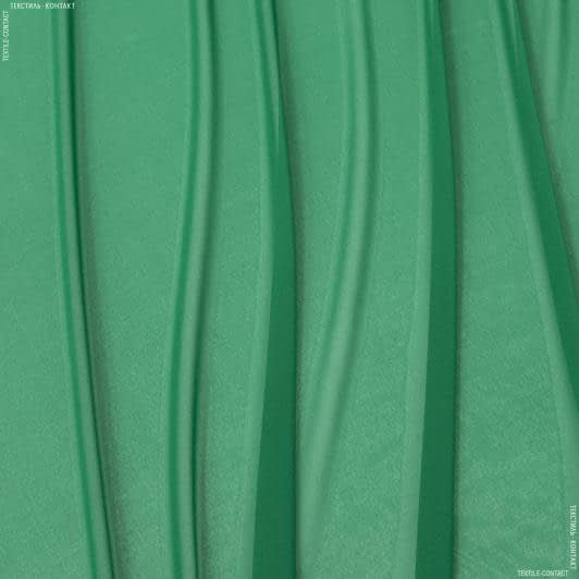 Ткани для платков и бандан - Шифон натуральный стрейч зеленый