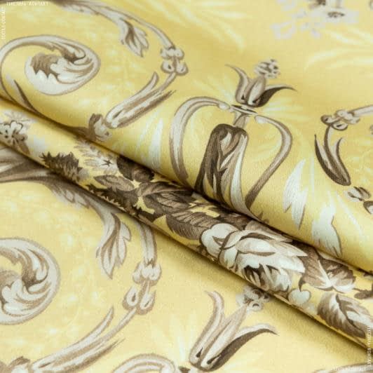 Ткани для декора - Декоративная ткань Корели цвет оливка