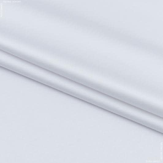 Тканини портьєрні тканини - Декоративний сатин Прада білий
