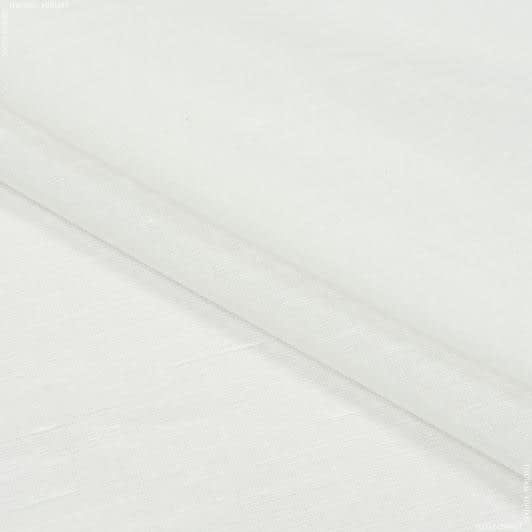 Ткани для декора - Тюль кисея Мистеро-45 штрихи молочные с утяжелителем